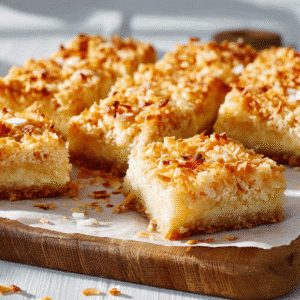 Coconut Dream Bars recipe card