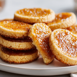 Creme Brûlée Cookies recipe card
