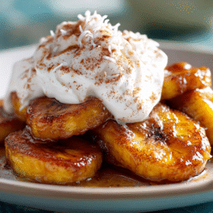 Coconut Sugar Caramelized Plantains: Sweet Bliss Awaits recipe card