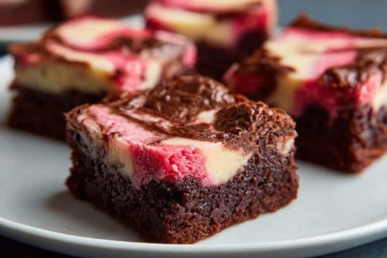 Valentine's Day Cheesecake Brownies featured