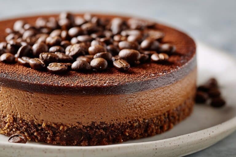 Coffee Mocha Cheesecake featured