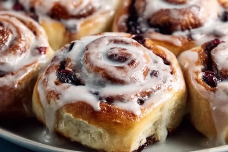 Cherry Cinnamon Rolls featured