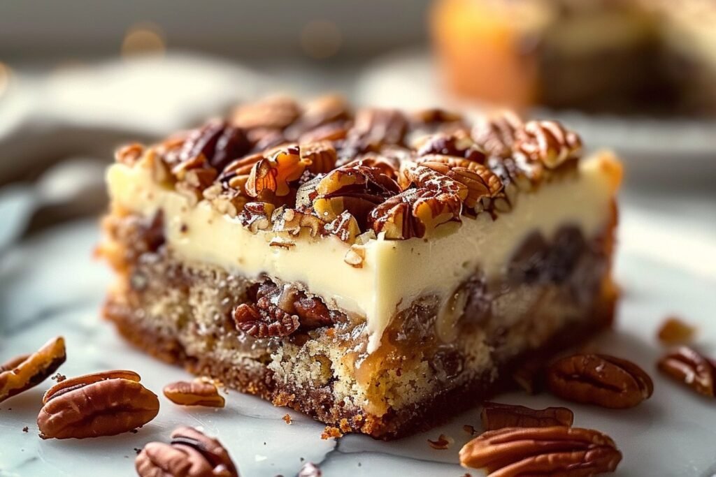 Gooey Butter Pecan Cake featured