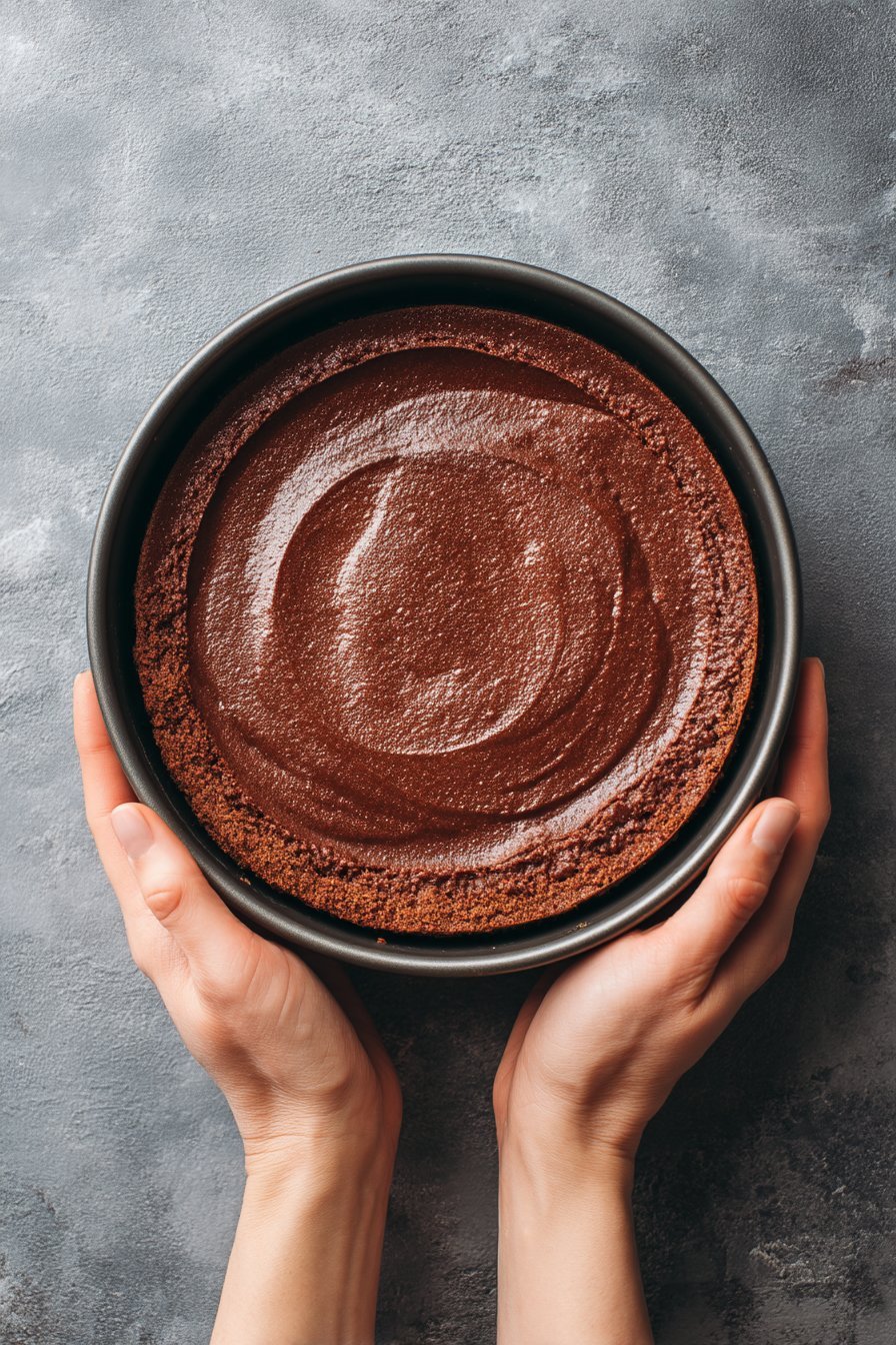 Mint Chocolate Cheesecake instructions process