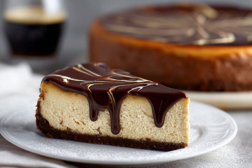 Baileys Irish Cream Cheesecake featured