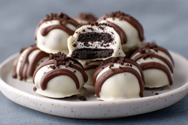 Creamy Oreo Balls featured