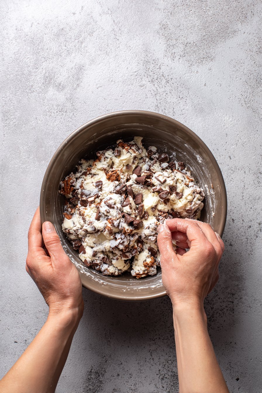 Levain Bakery Rocky Road Cookies instructions process