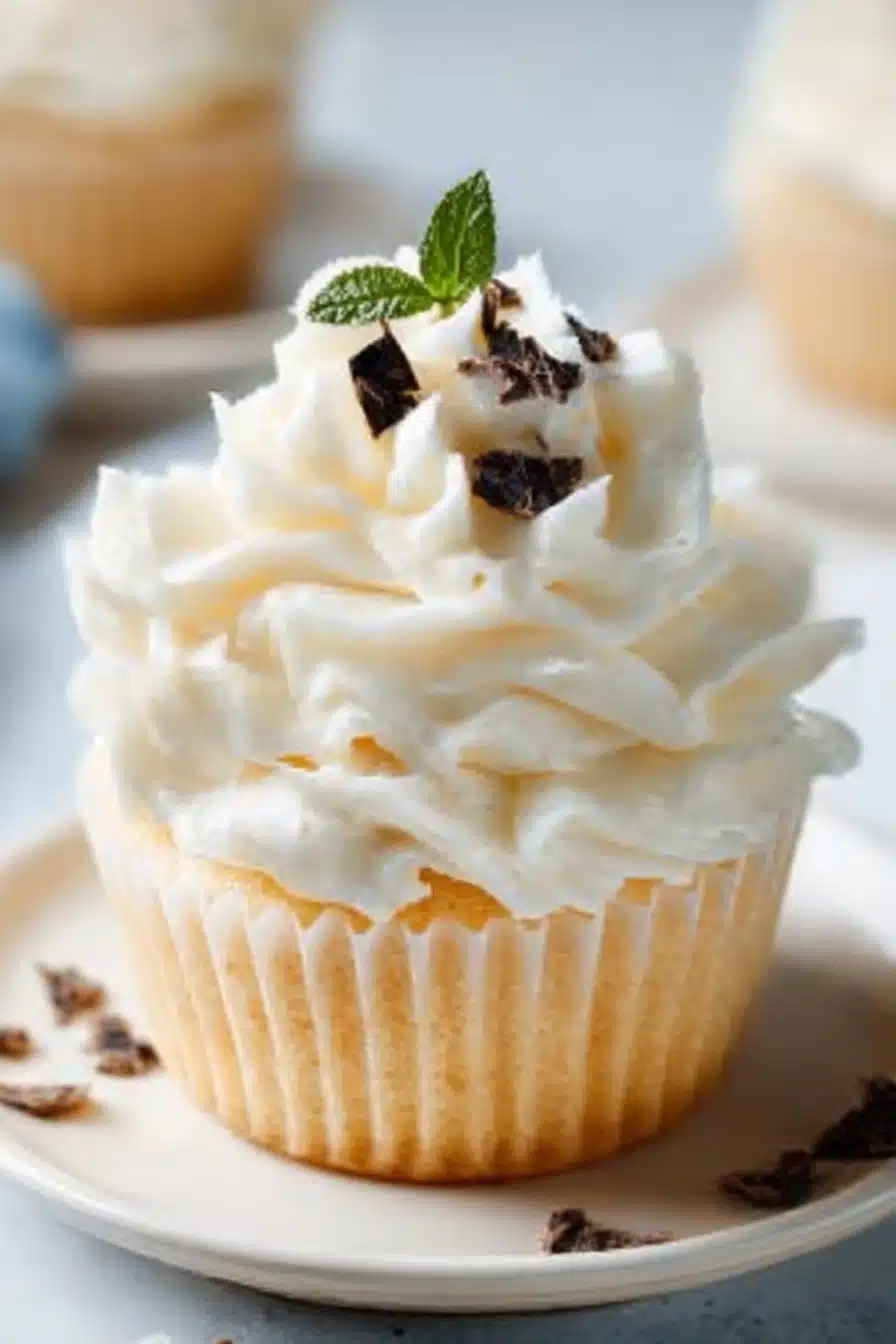 Mascarpone Frosting with Fresh 2 Mascarpone Frosting serving