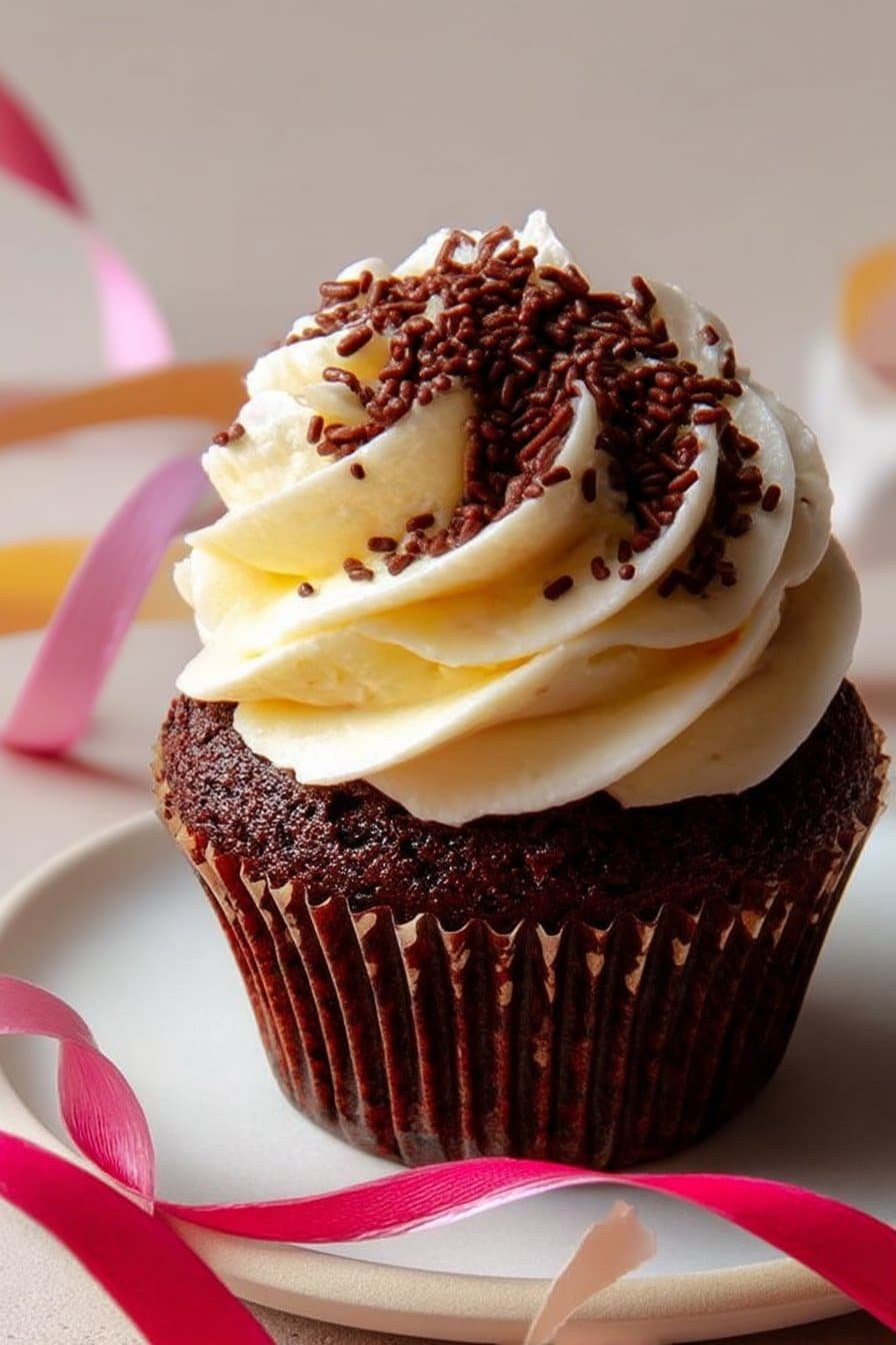 Nutella Chocolate Cupcakes, Lemon Blueberry Cupcakes & More serving