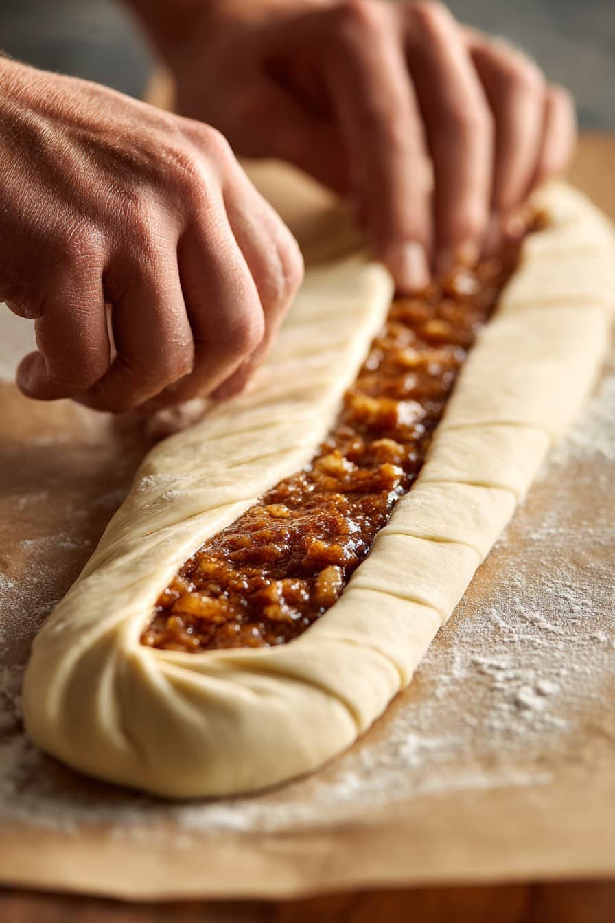 Wisconsin Apple Kringle instructions process
