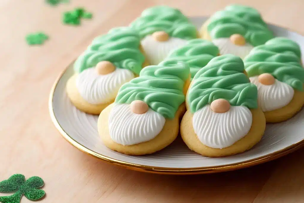 St. Patrick's Day Gnome Cookies featured
