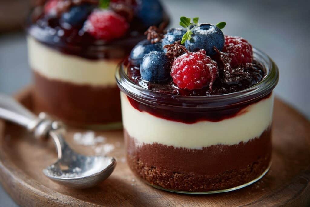 High-Protein Cheesecake Jars featured