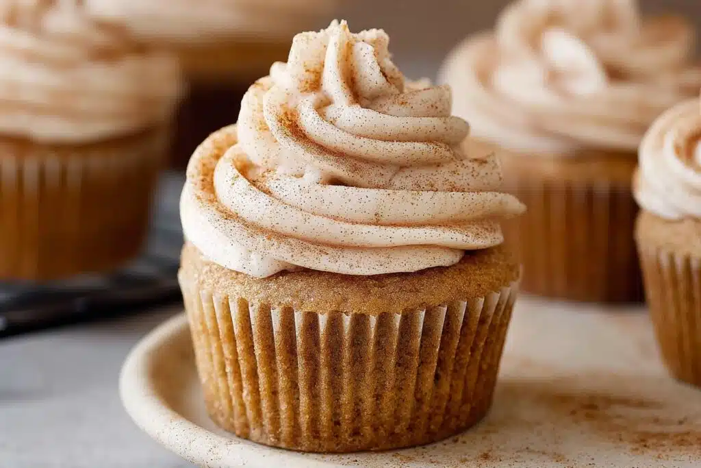 Snickerdoodle Cupcakes featured