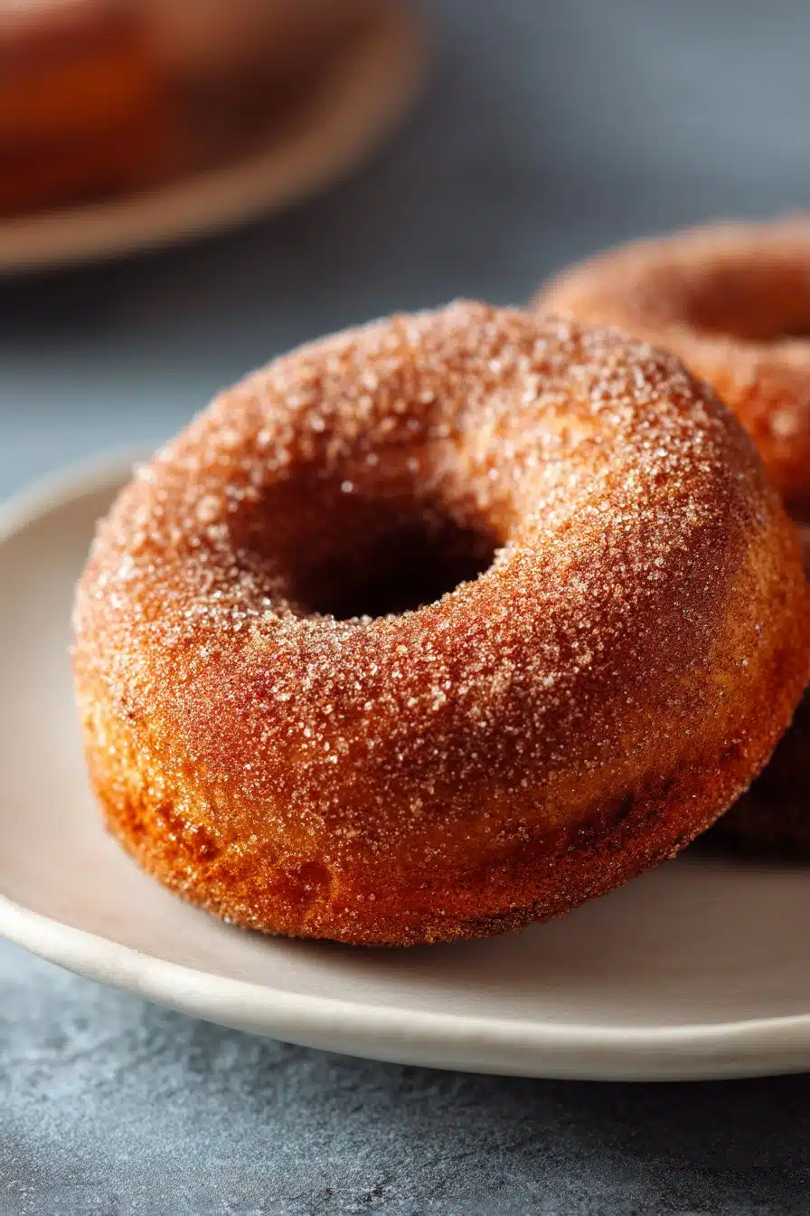 Cinnamon Sugar Donut Bread serving