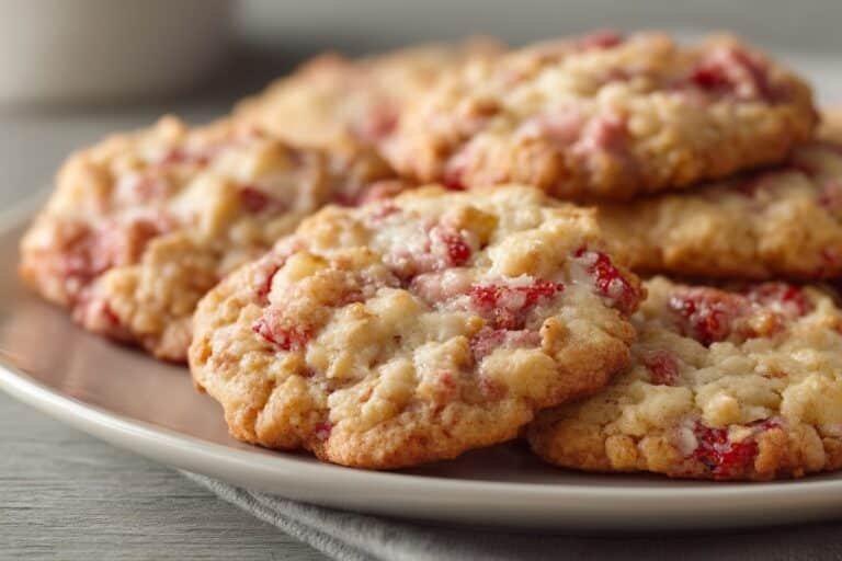 Strawberry Cheesecake Cookies featured