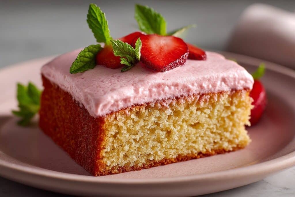 Pink Champagne Cake featured