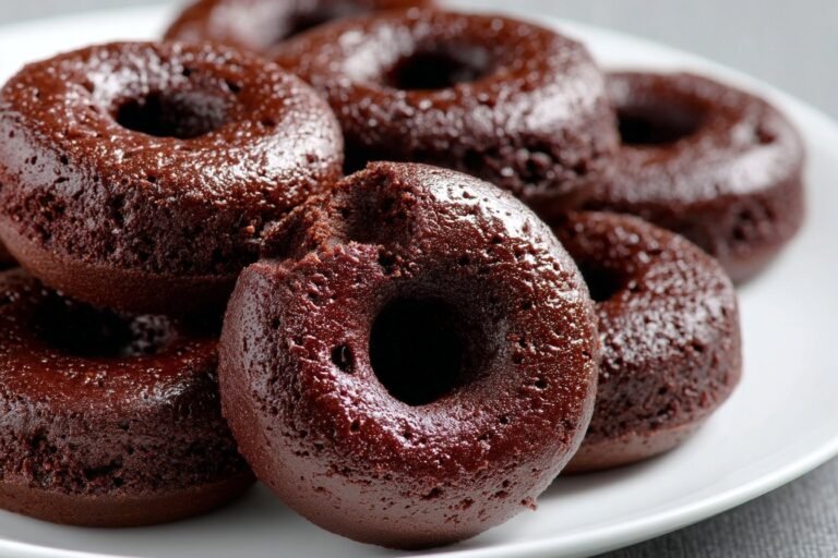 Chocolate Protein Donuts featured