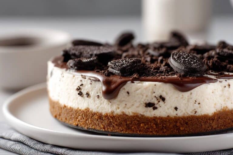 Protein Oreo Cheesecake featured