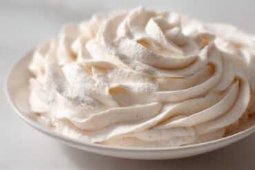 Peach Whipped Cream featured