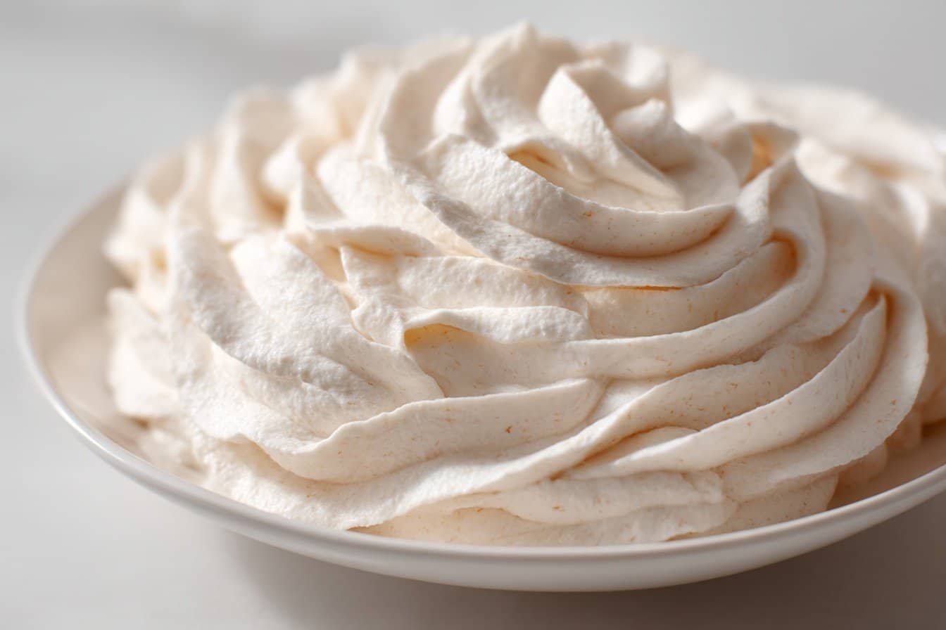 Peach Whipped Cream featured