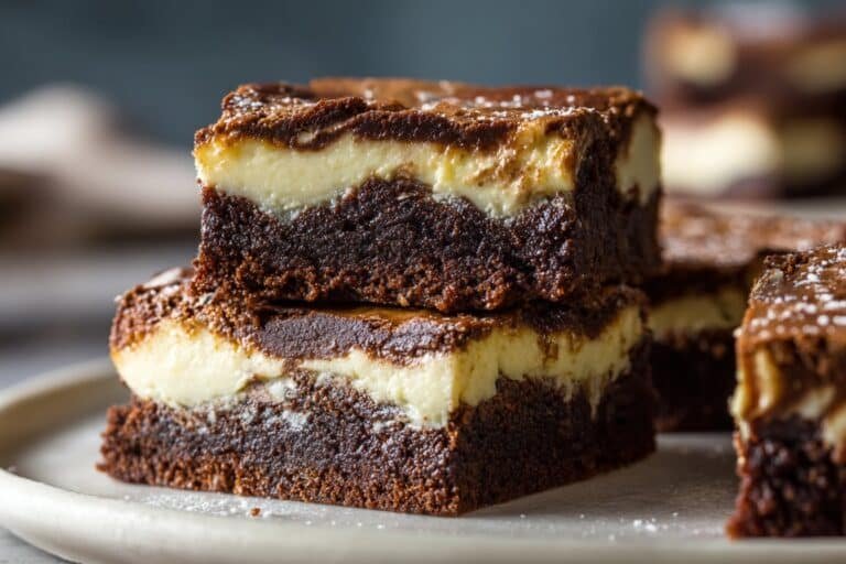 Tiramisu Brownies featured