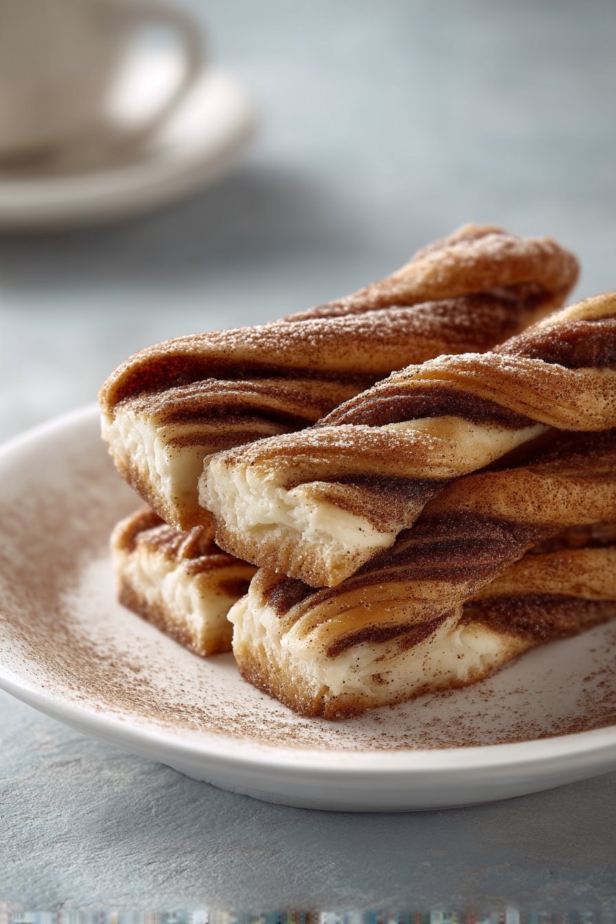 Sweet Cinnamon Twists serving