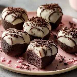 Heart Oreo Truffles featured