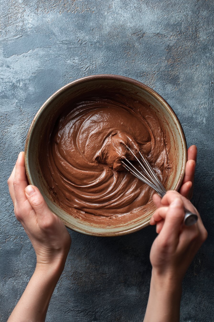 Creamy Chocolate Cottage Cheese Ice Cream instructions process