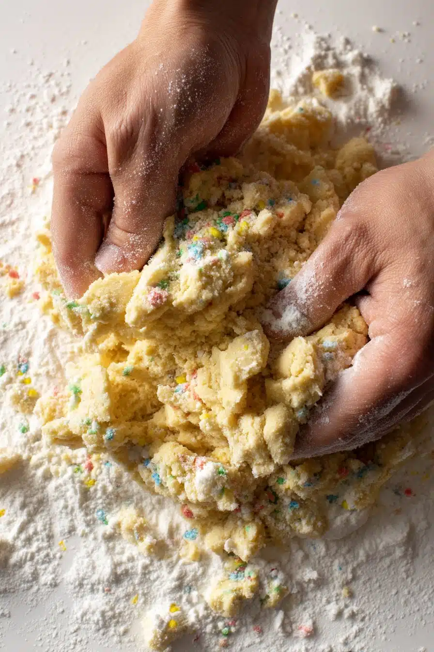 St. Patrick's Day Gnome Cookies instructions process