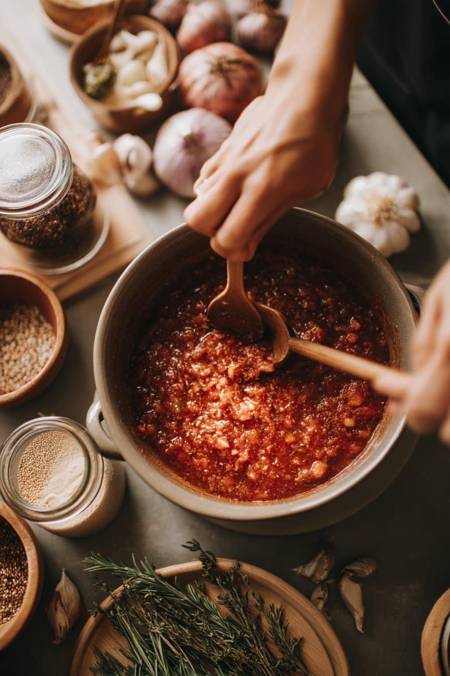 Ube Panna Cotta instructions process