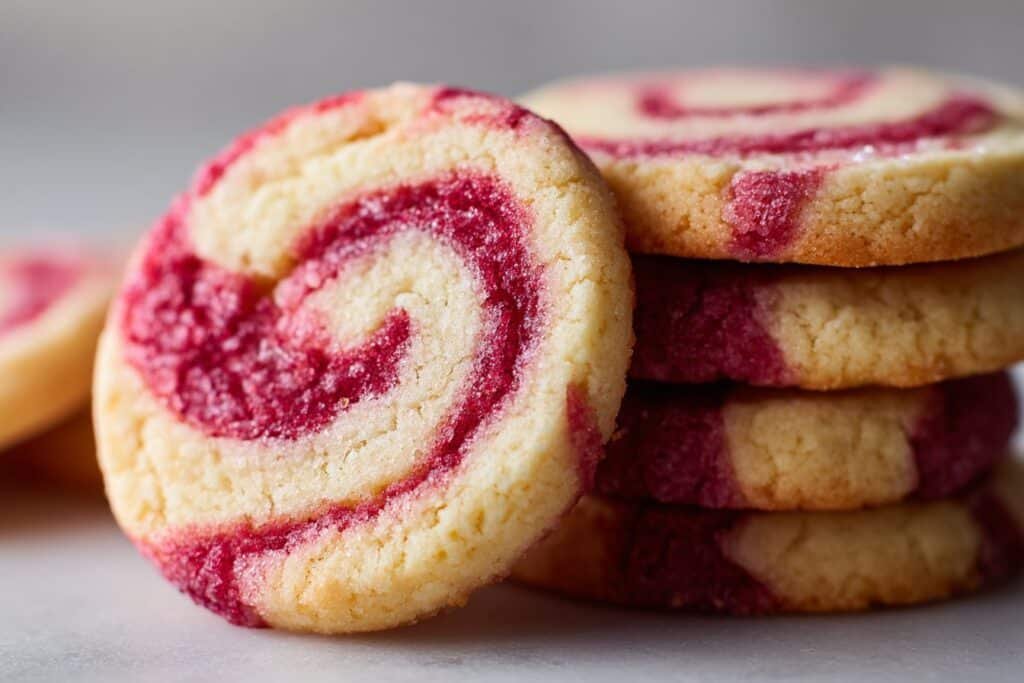 Raspberry Sugar Cookies featured