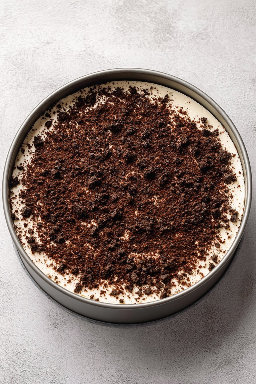 Protein Oreo Cheesecake instructions process