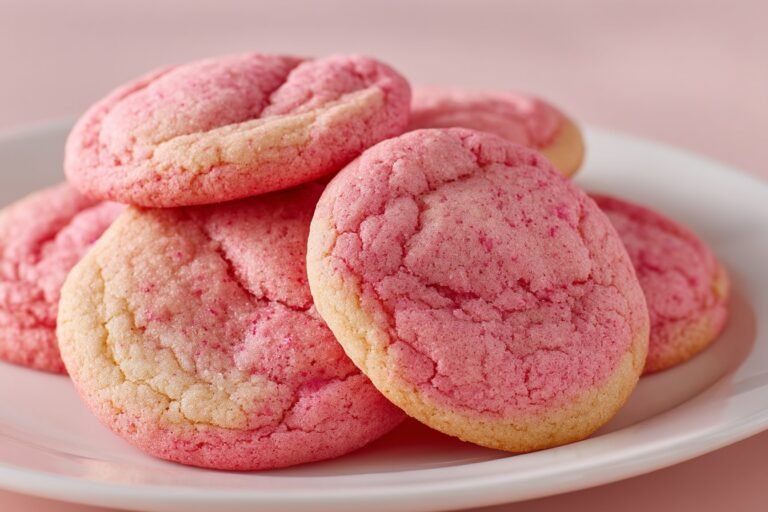 Strawberry Kiss Cookies featured