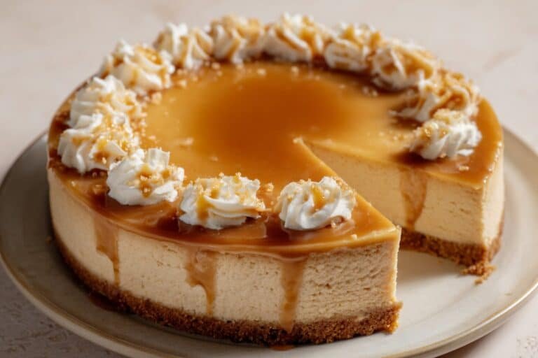 Caramel Macchiato Cheesecake featured