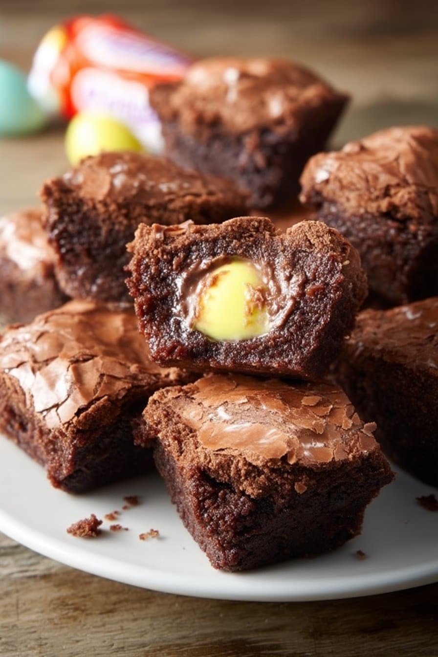 Cadbury Brownie Bites serving