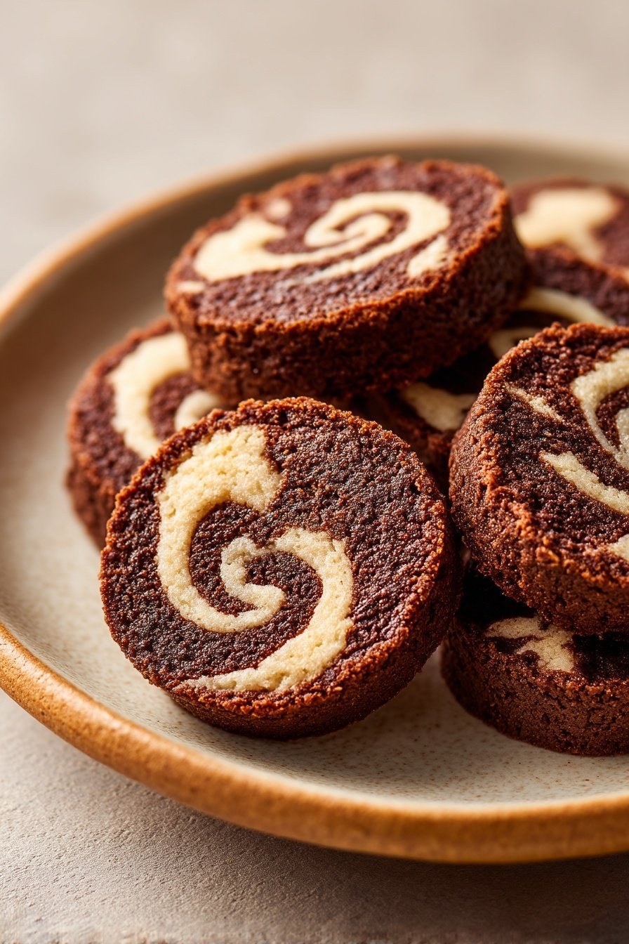 Valentine Brookies serving