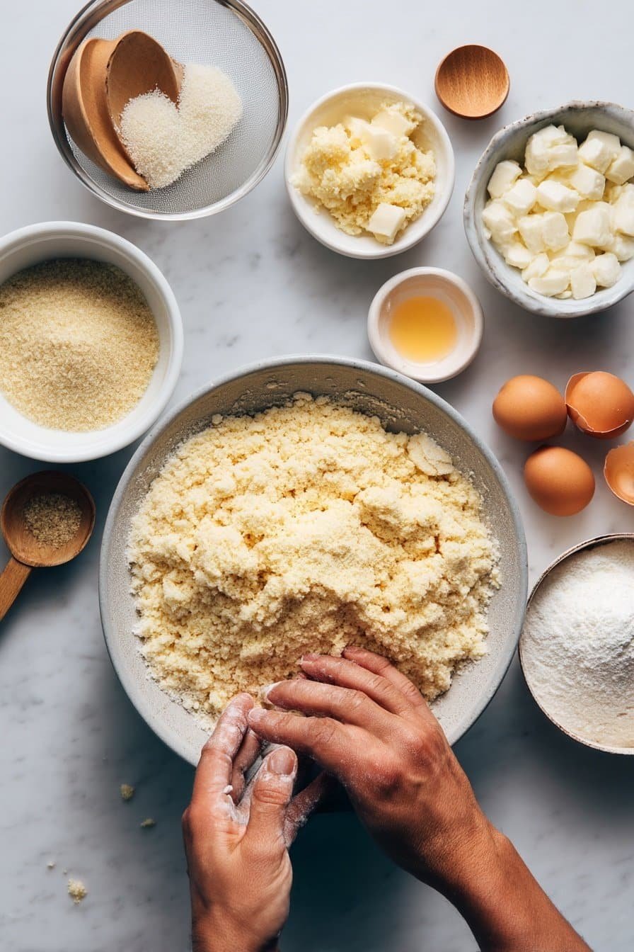 Strawberry Sugar Cookies instructions process