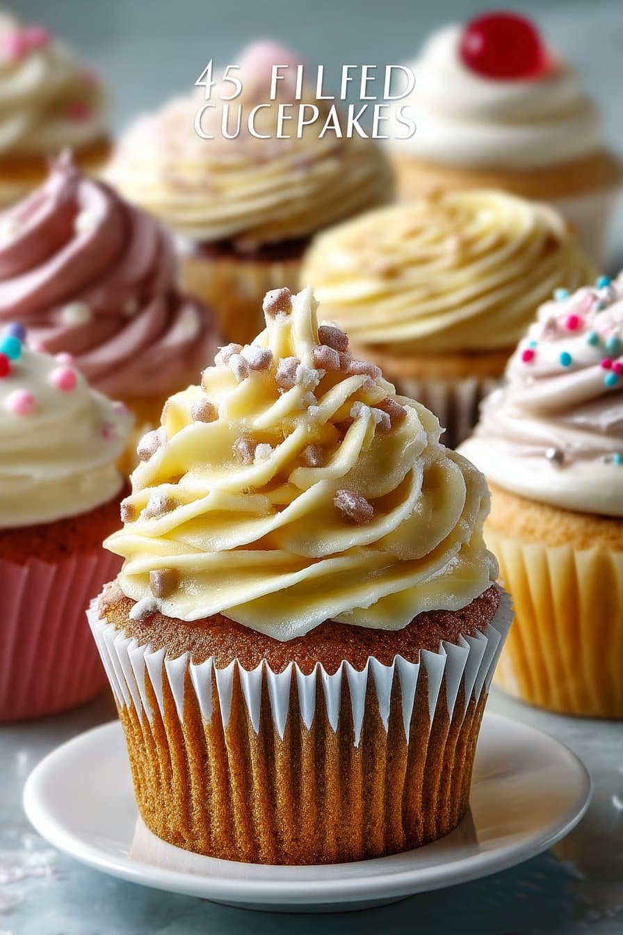 Filled Cupcake serving