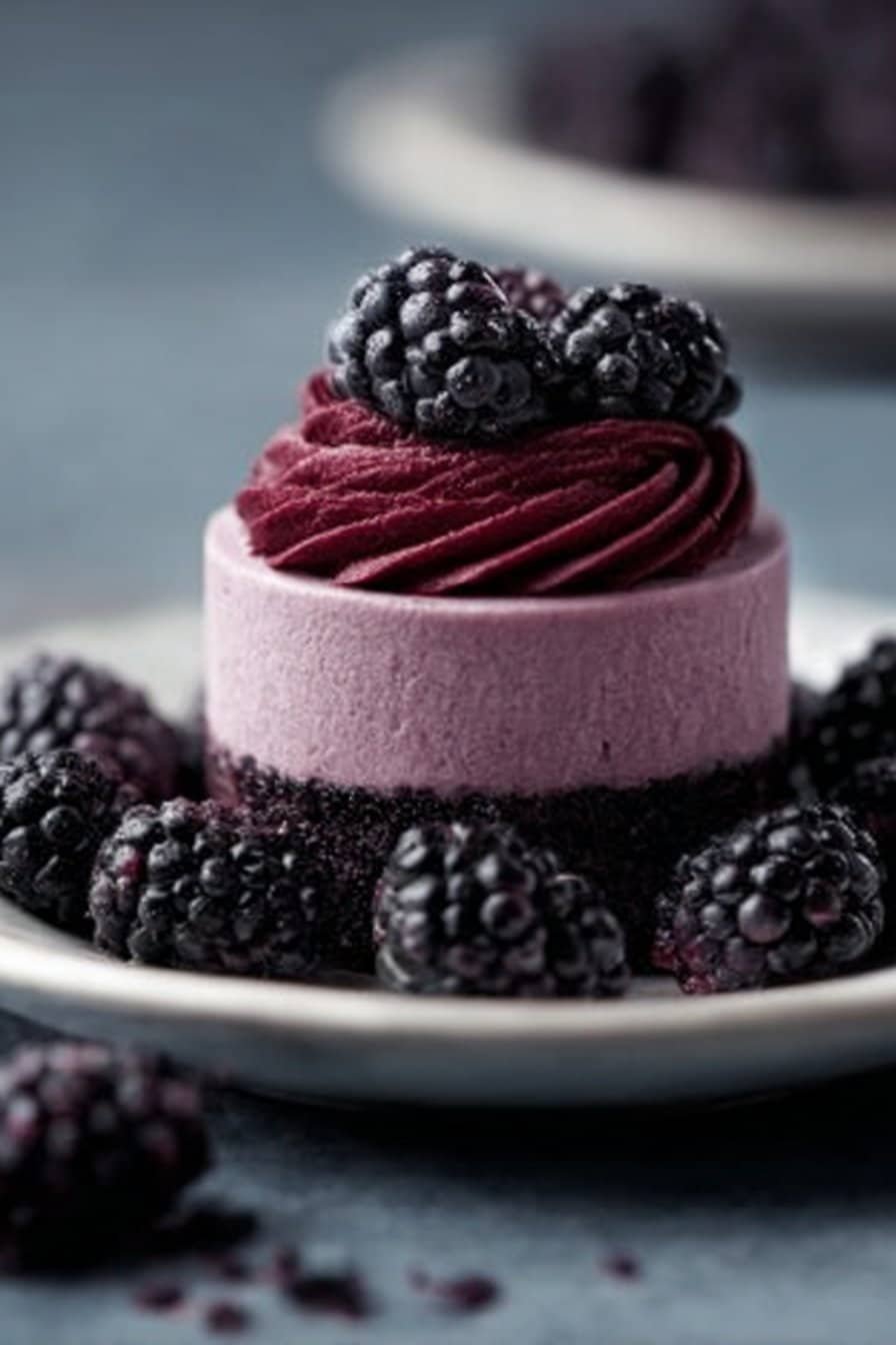 KitKat Cheesecake serving