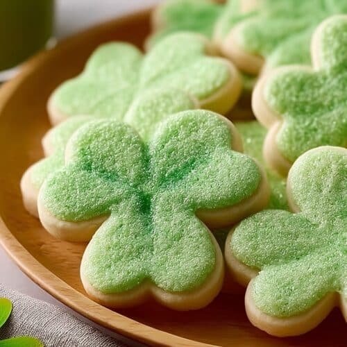 St. Patrick's Day Cookies recipe card