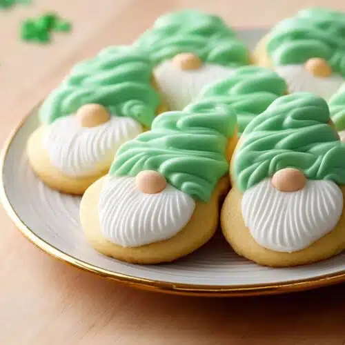 St. Patrick's Day Gnome Cookies recipe card