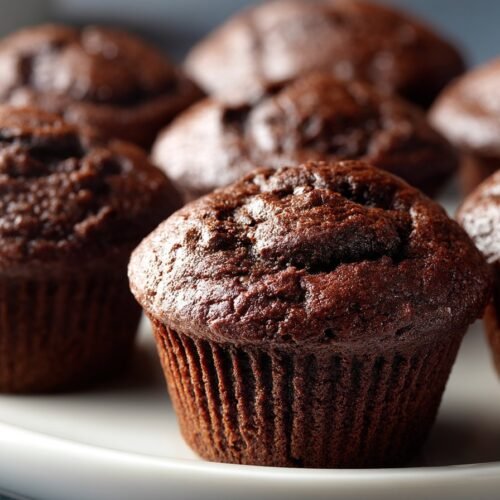 Chocolate Oreo Muffins recipe card