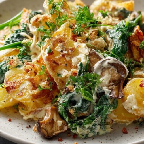 Ube Panna Cotta recipe card