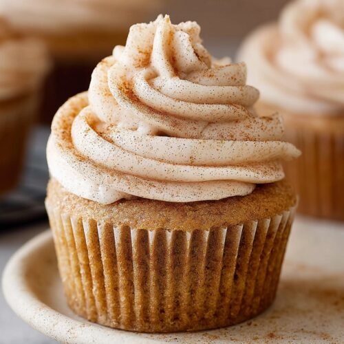 Snickerdoodle Cupcakes recipe card