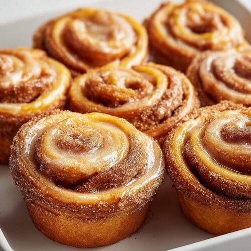 Tasty Churro Cruffins recipe card