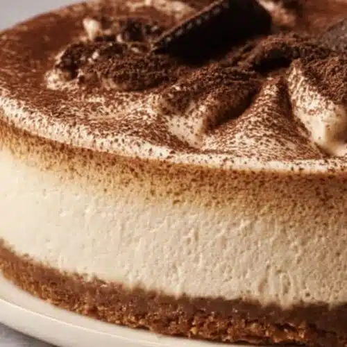 Tiramisu Cold Brew Coffee Cheesecake recipe card