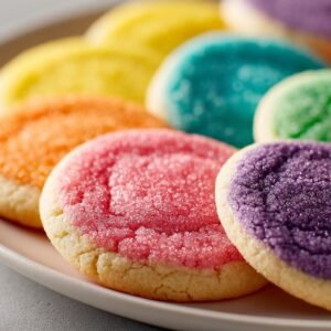 Jello Sugar Cookies recipe card
