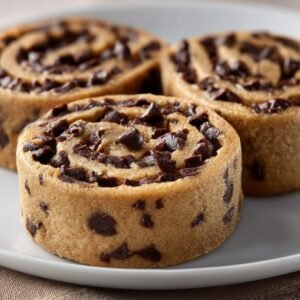 Chocolate Chip Cookie Rolls recipe card