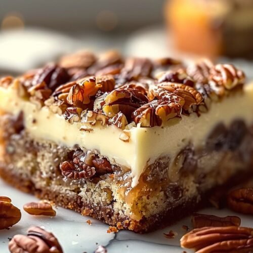 Gooey Butter Pecan Cake recipe card