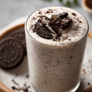 Oreo Milkshake recipe card